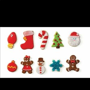 Chef’n Cookease Christmas theme cookie cutter and stencil set